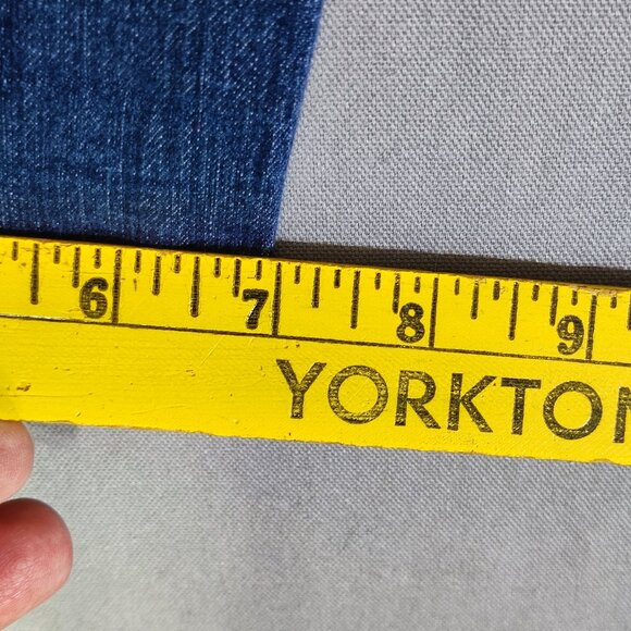 Ann Taylor LOFT jeans Modern Crop women's size 28/6 ink blue colour straight leg - Picture 14 of 14